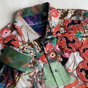 Robert Graham‎ Limited Edition Long Sleeve Shirt Misunderstood Men’s 3XL 104/849